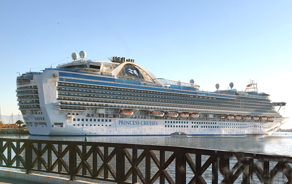 Kreuzfahrtschiff von Princess Cruises